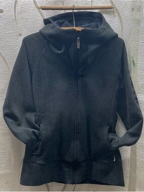 Bench. Black Hoodie with Branded Neck Tag